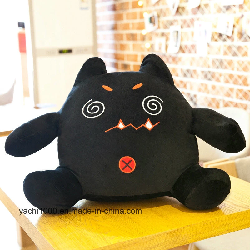 Plush Stuffed Soft Halloween Black Monster Kids Toy