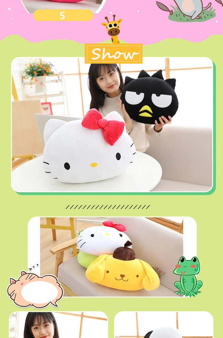 Cute Cartoon Kitty Melody Pudding Dog Pillow Plush Toy Doll Hand Cover