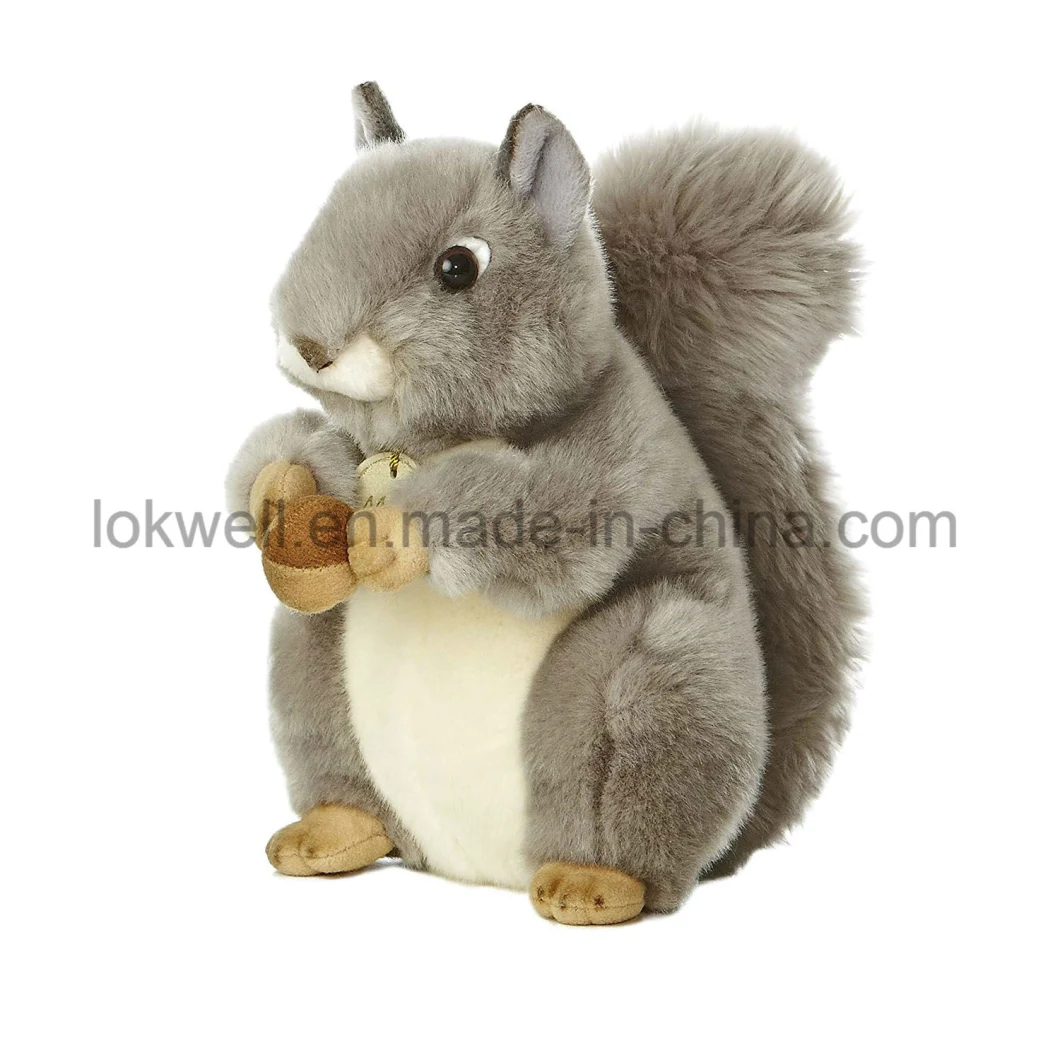 Wholesales Plush Animal Stuffed Squirrel Animal Toys