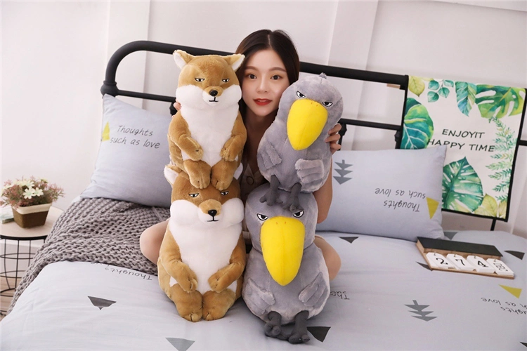 Simulation Fox Plush Toy Toucan Doll Children Doll