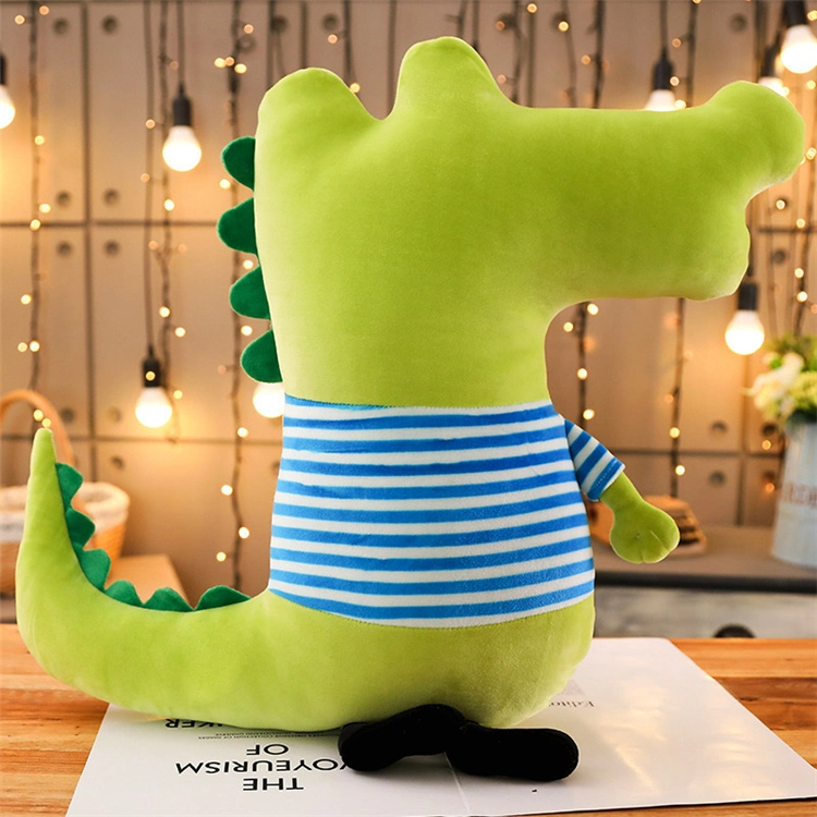 Down Cotton Crocodile Doll Sleeping Pillow Cartoon Crocodile Plush Toy