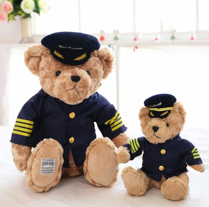 Uniform Skirts Clothes Valentine's Day Cute Plush Teddy Bear Toy