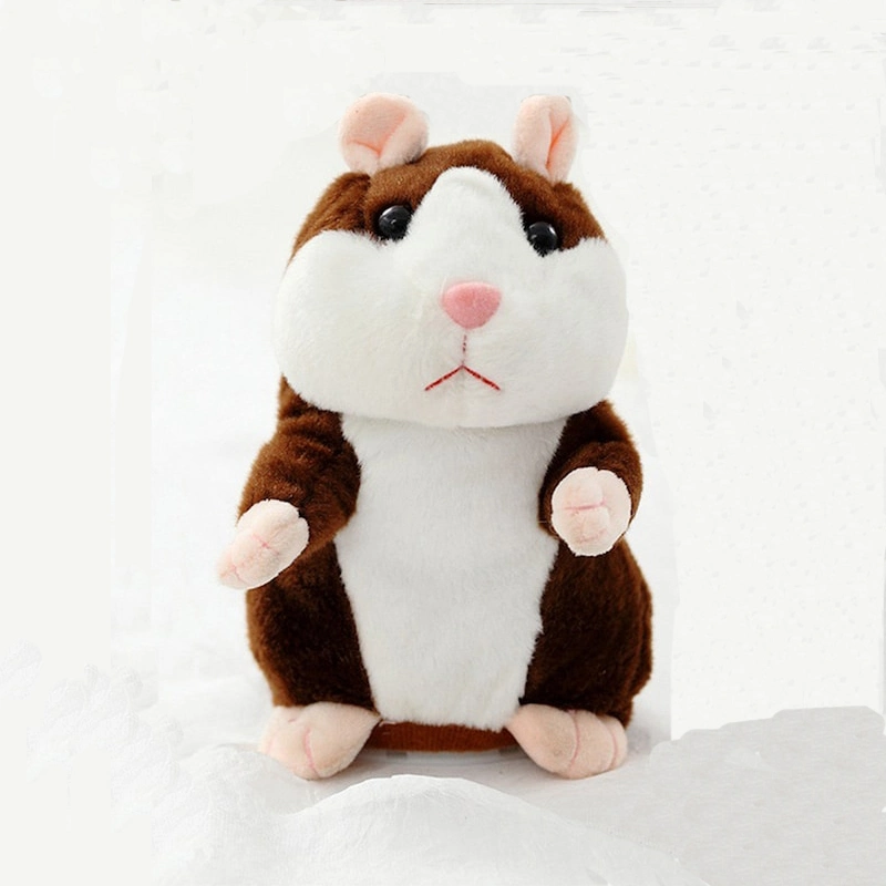 2021 Factory OEM Plush Toy Supplier Custom Hamster Talking Plush Toy Stuffed