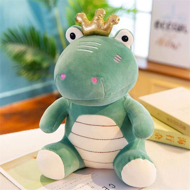 Soft Realistic Stuffed Hug Toys Wholesale OEM Customization Green Crocodile Toy