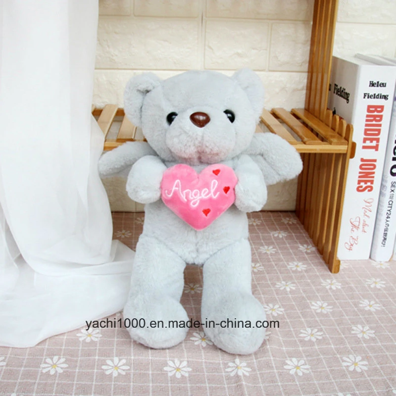 Best Gift Plush Animal Toy Teddy Bear with Pink Heart