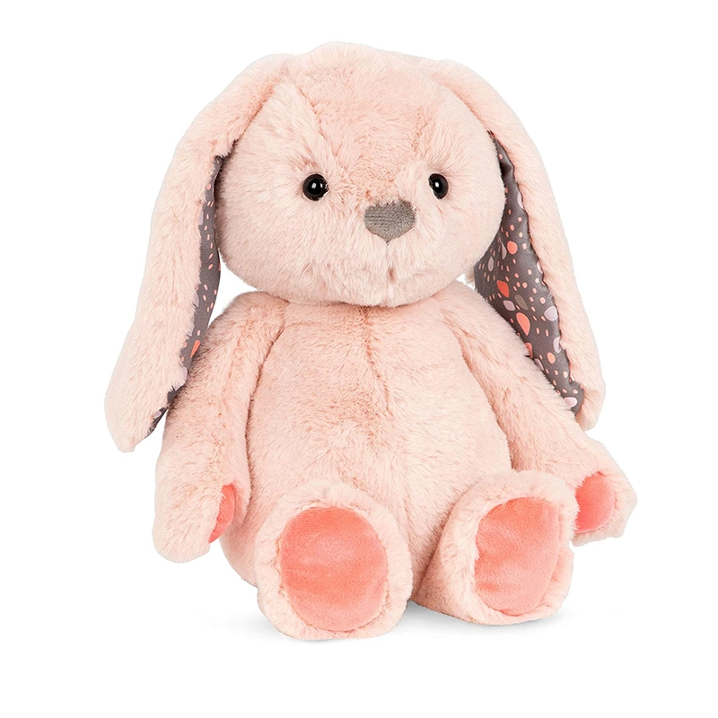 Professional Custom Washable Babie Toddlers Kids12 Inches Soft Plush Bunny Stuffed Animal Rabbit Toy