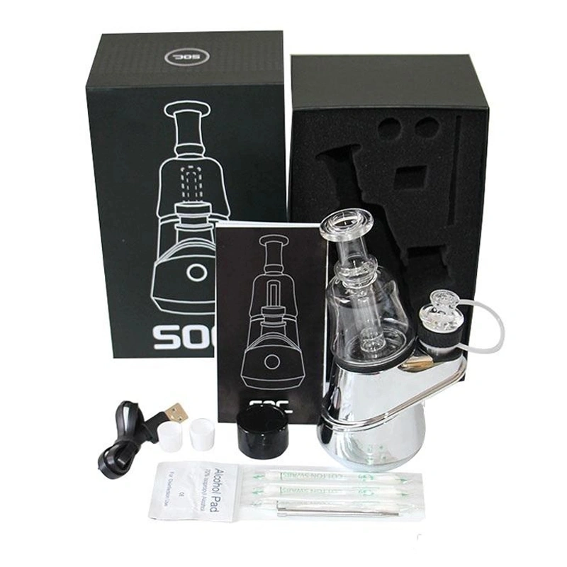 Wholesale Soc Peak Wax Herb DAB Vaporizer Portable Vapor Pen Ceramic Coil Puffco Atomizer 2600mAh