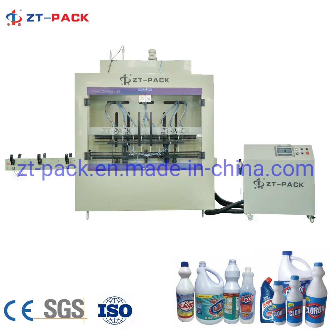 Bathroom Cleaner Filling Machine, Kitchen Cleaner Filling Machine Bottle Liquid Filling Packing Line Sanitizer Filling Line