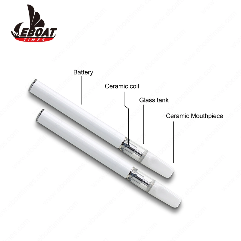 Eboattimes OEM Logo 0.3ml Cartridge Disposable Vape Pens for Cbd Oil Bulk