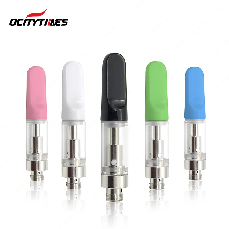 510 Cbd Vaporizer Ceramic Coil 0.5ml 1ml Cbd Cartridge with Ceramic Tip