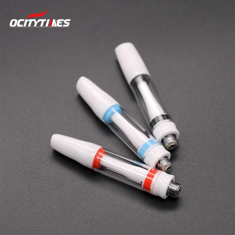 Ocitytimes 510 Thread Full Ceramic Quartz Glass Tube Cbd Cartridge