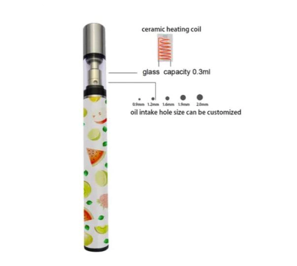 Top Airflow Product 0.3ml Ceramic Vape Cartridge Disposable Vape PE