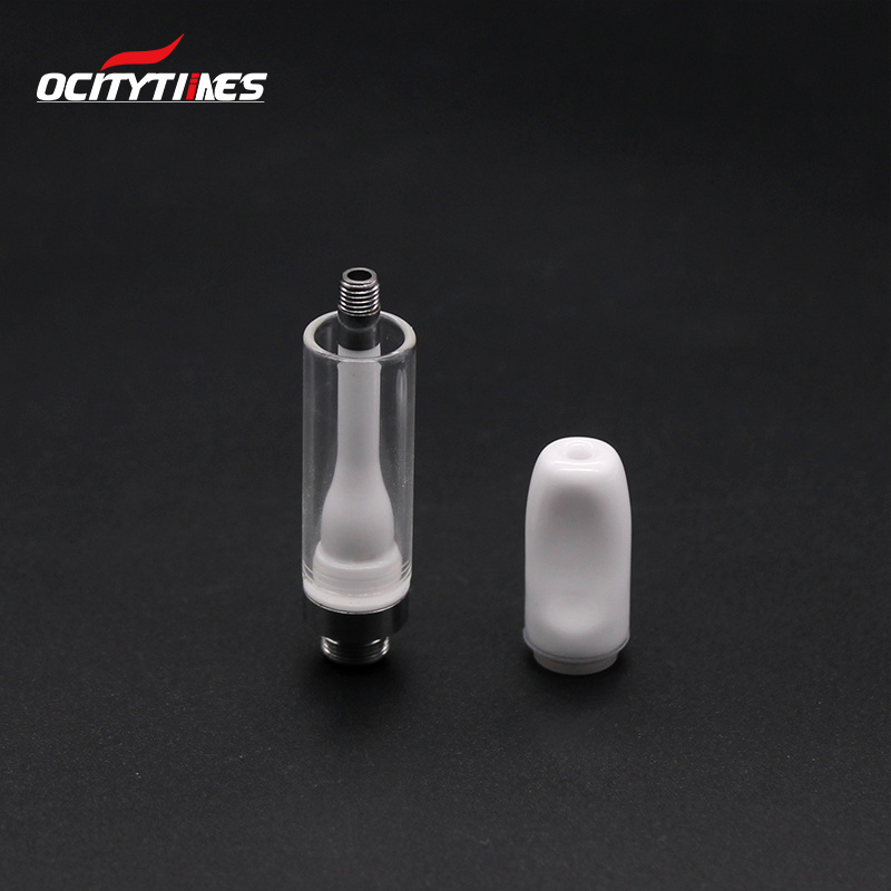 Full Ceramic Vape Atomizer 0.8ml Capacity Ceramic Cbd Vapor Cartridge