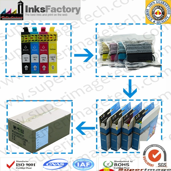 T1411 T1412 T1413 T1414 Ink Cartridges T141 Ink Cartridges