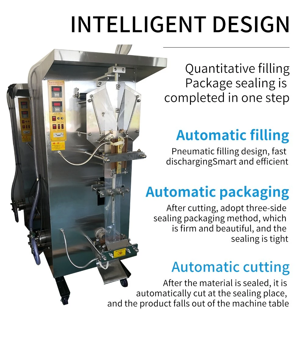 Automatic Filling Machine Stainless Steel Bag Liquid Filling Machine Water Filling