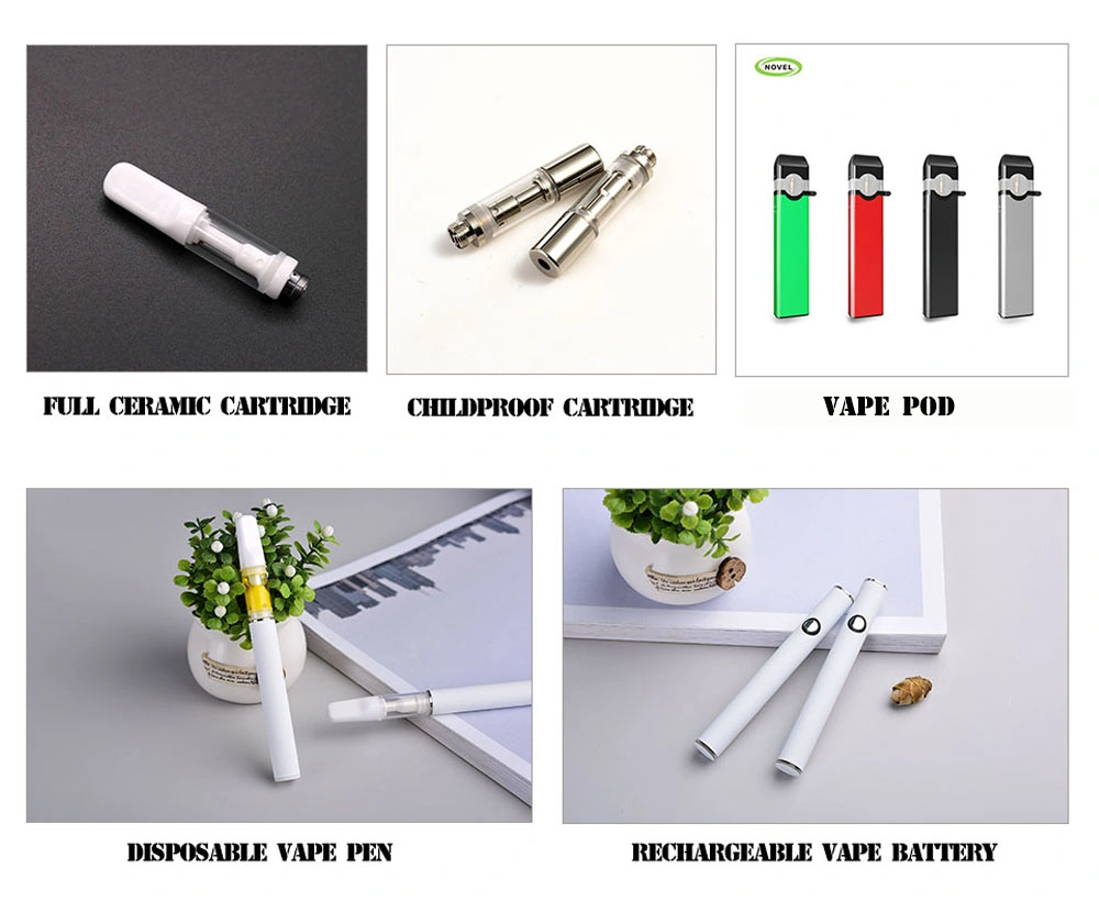 Vap Cartridge 1 Gram Ceramic Tip Glass Cartridge 510 Thread Cartridge 1ml Ceramic