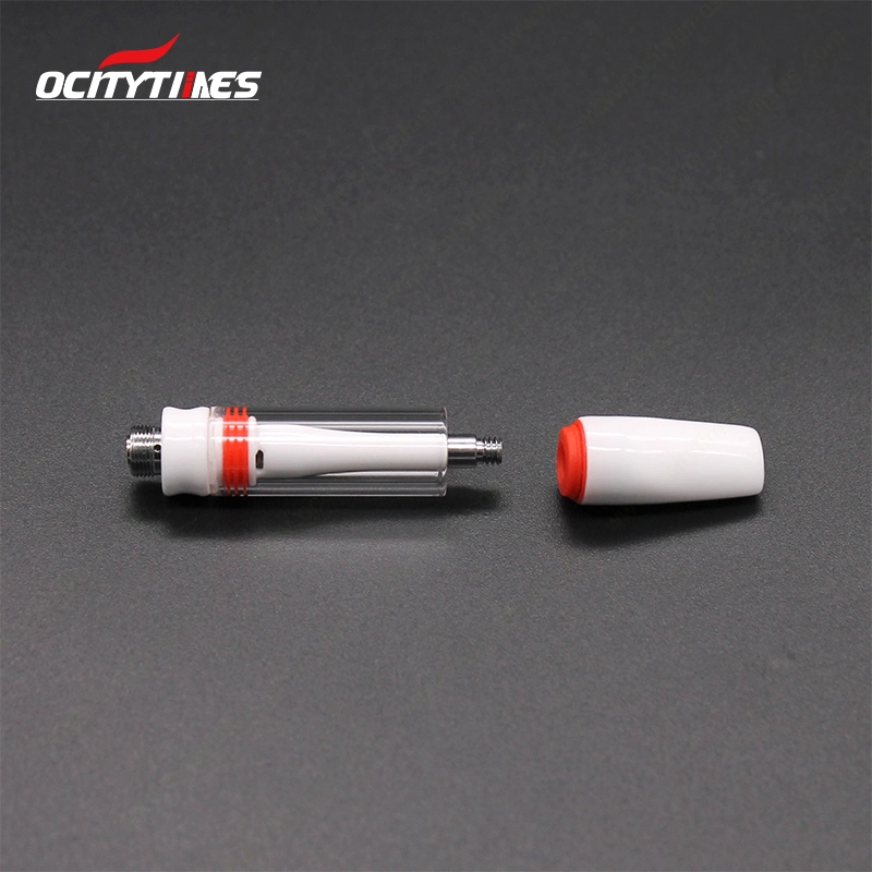 Ocitytimes 510 Thread Full Ceramic Quartz Glass Tube Cbd Cartridge