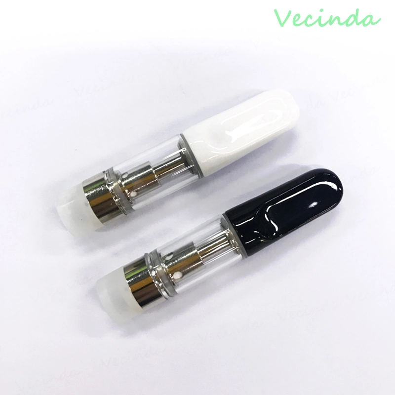 Vecinda Custom Logo 510 Thread Cbd Oil Vape Pen 0.5ml Vape Cartridge