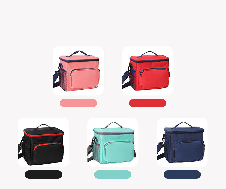 Portable Thermal Insulated Food Lunch Box Students Tote Storage Ice Picnic Bags