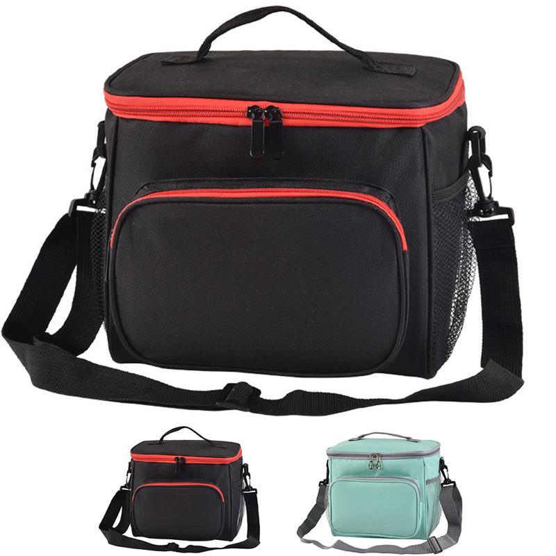 Portable Thermal Insulated Food Lunch Box Students Tote Storage Ice Picnic Bags