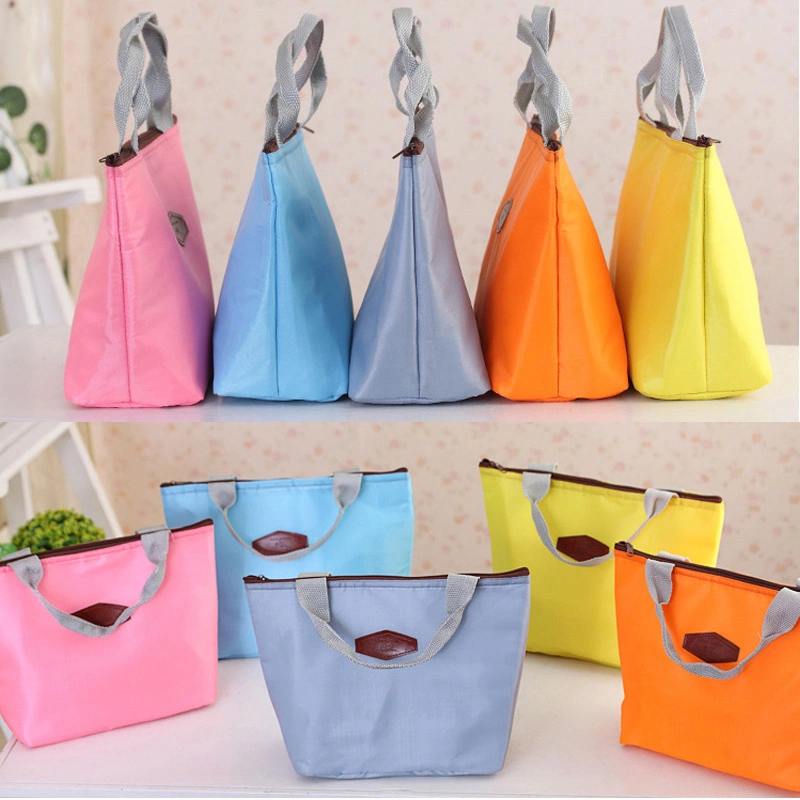 Custom Cooler Bag PU PVC Material Lunch Bag Aluminium Thermal Tote Bag