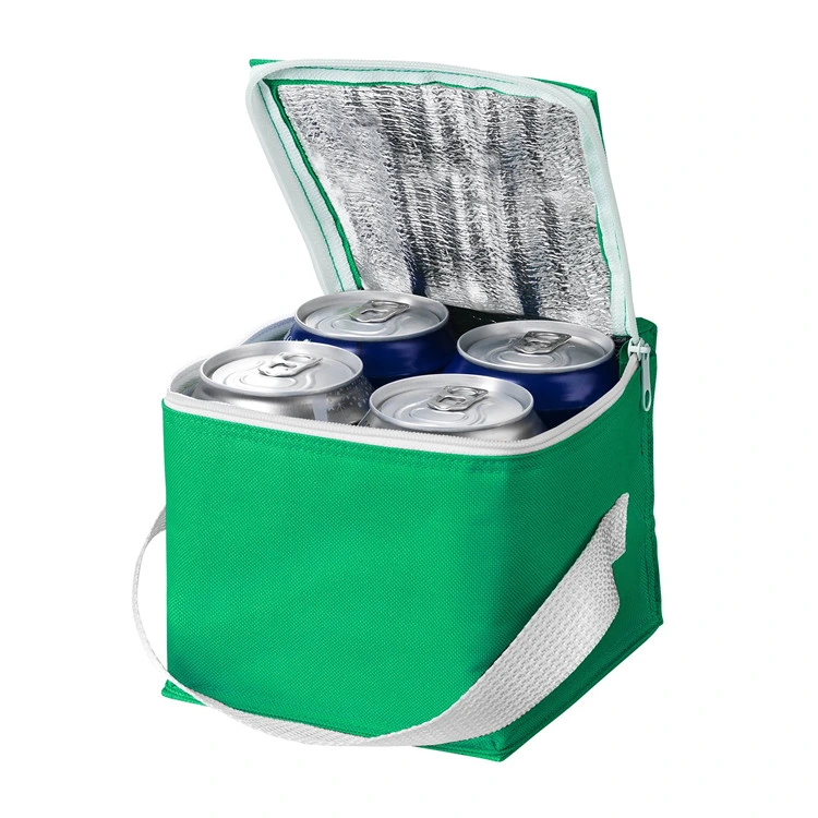 OEM Logo Non Woven Shopping Insulated Lunch Thermal Cooler Bag