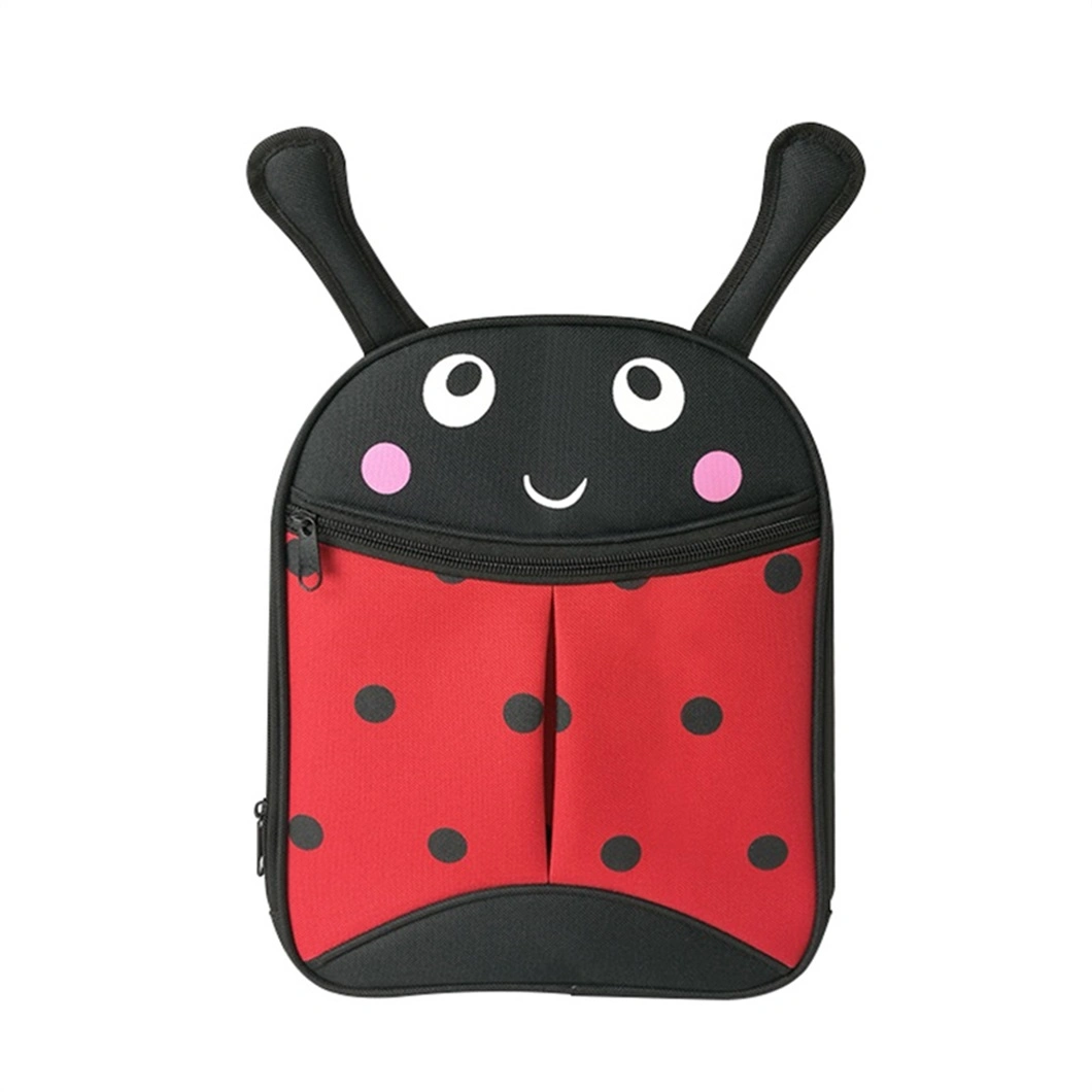 Cute Custom Animal Printing Small Insulated Snack School Kids Lunch Cooler Backpack Bag