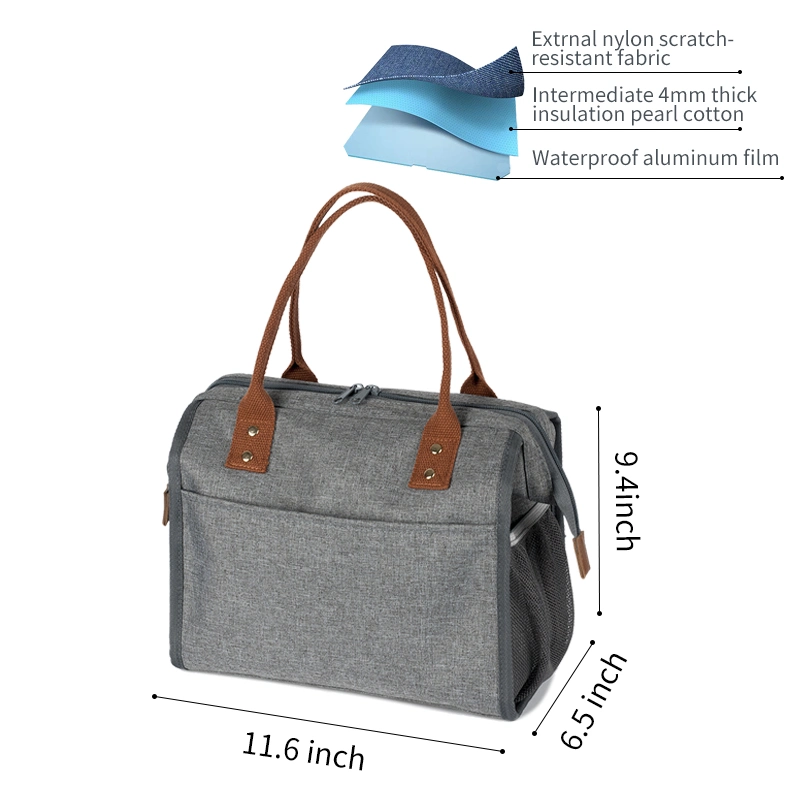 Fashion 10L Snow Oxofrd Women Eco Friendly Waterproof Delivery Logo Custom Ice Insulated Lunch Cooler Bag