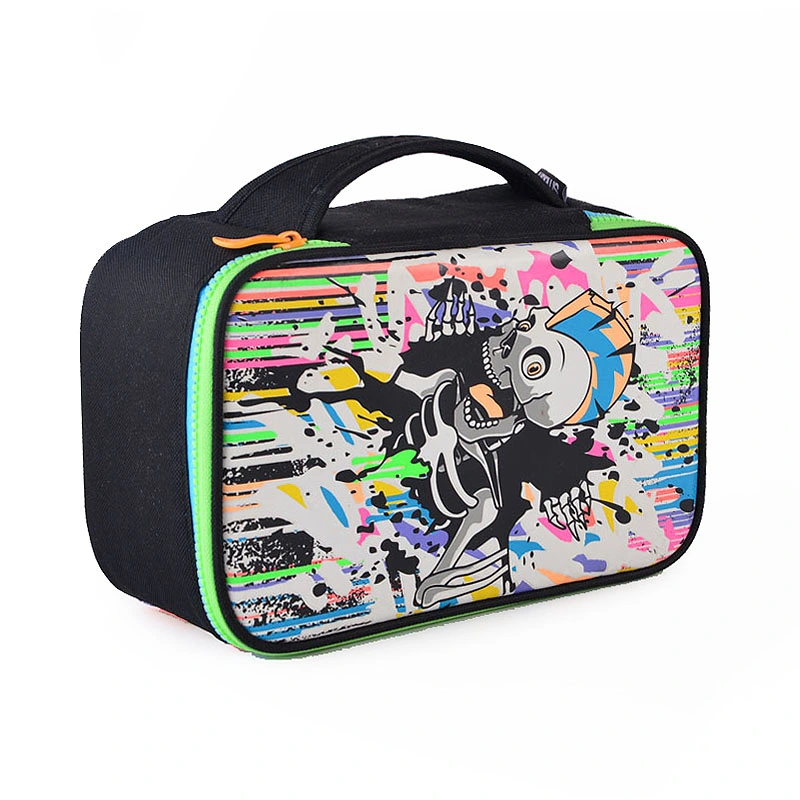 Custom Thermal Insulated Tote Lunch Cooler Bag with Sublimation Printing