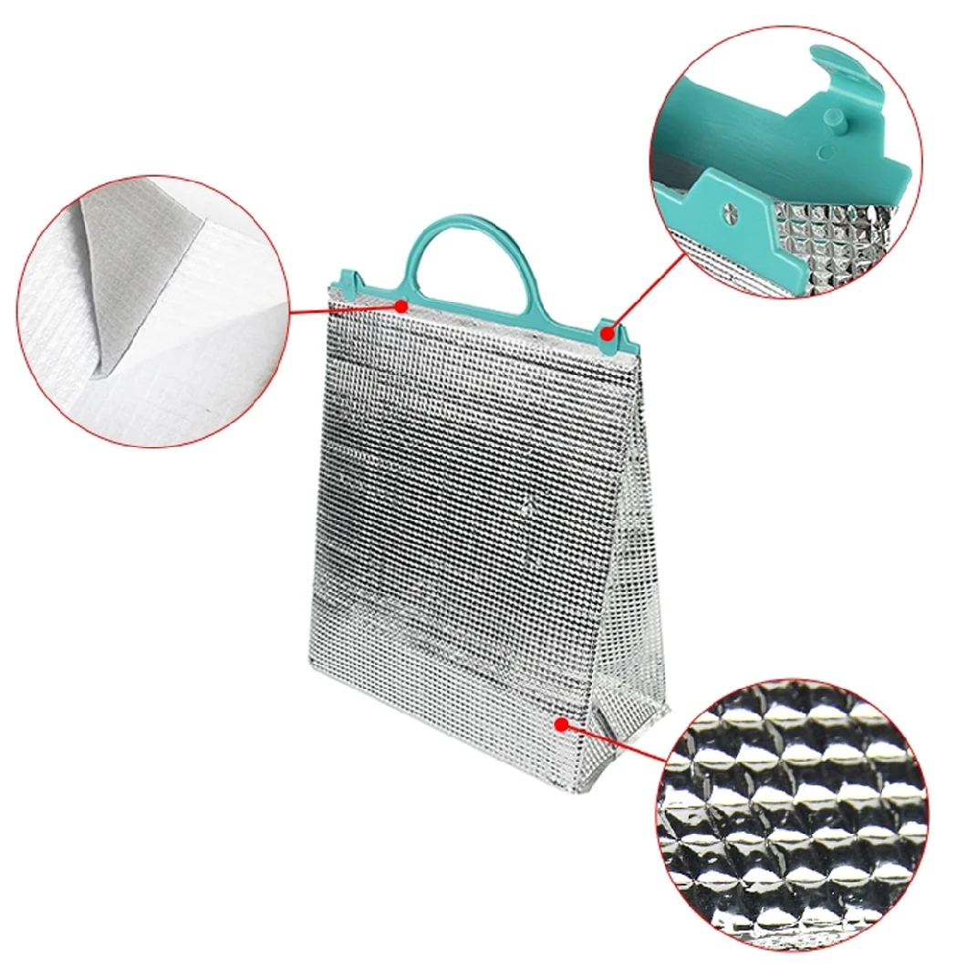 Aluminium EPE Foam Foil Cooler Bag Thermal Insulation Ice Cooler Bag