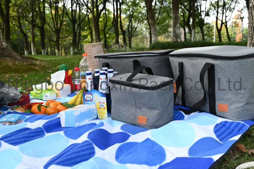 Large Reusable Picnic Thermal Insulated Food Lunch Cooler Bags