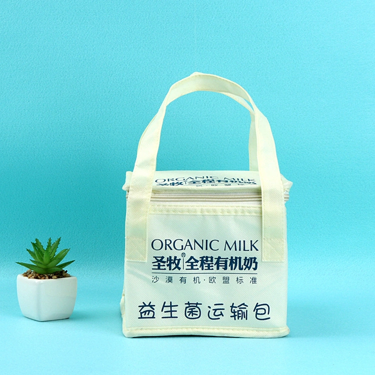 Customized Non-Woven Insulated Cooler Tote Bags Food Cooling Bag