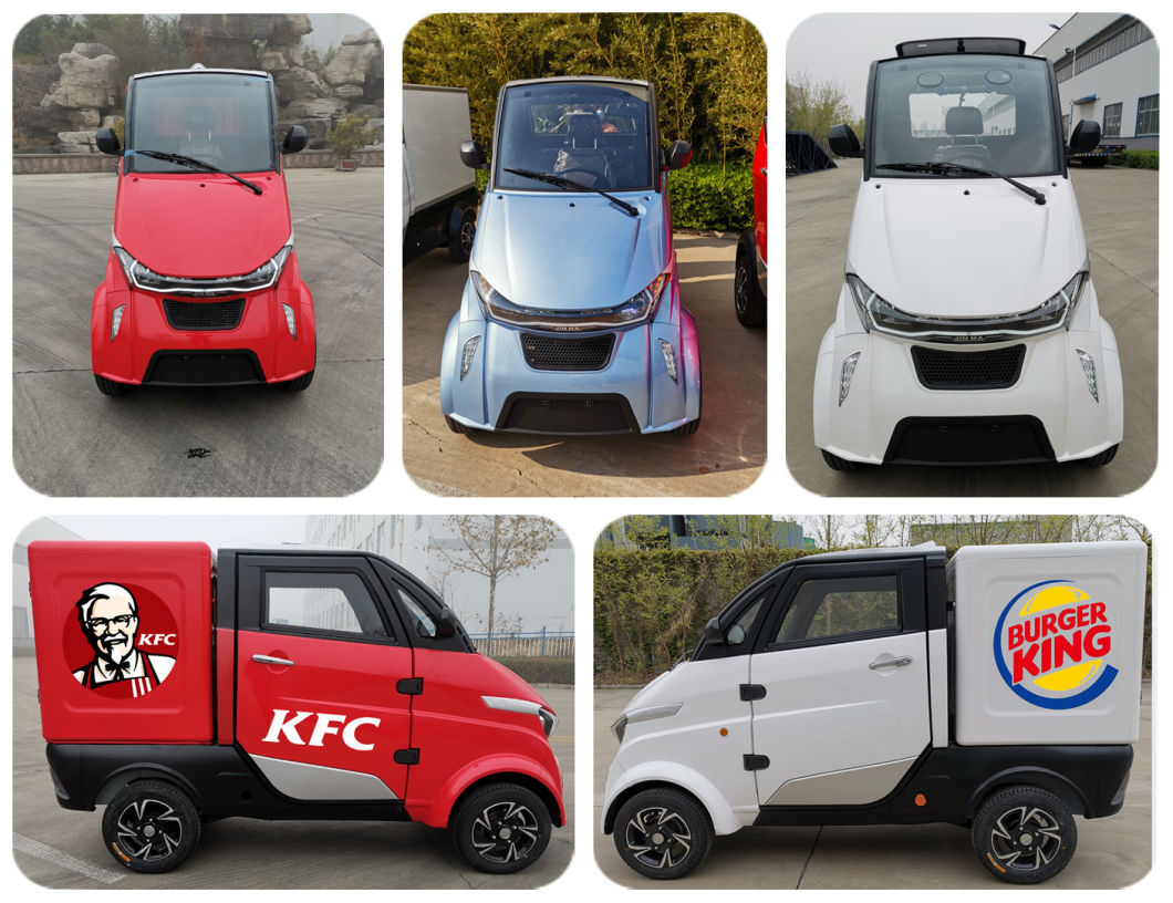 Kfc Fast Food Takeaway Delivery Electric Van Cargo for Sale