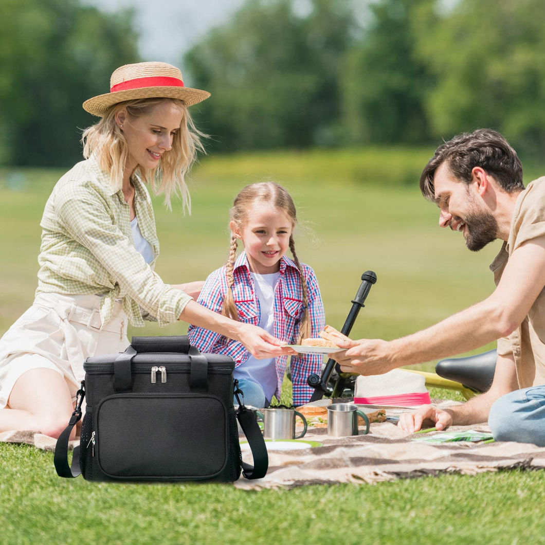 Large Insulated Lunch Bag Soft Cooler Cooling Tote Bag