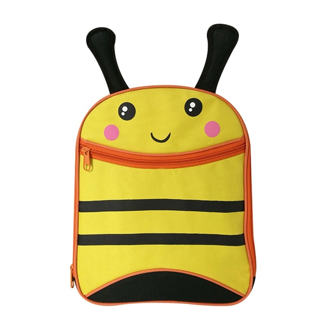 Cute Custom Animal Printing Small Insulated Snack School Kids Lunch Cooler Backpack Bag