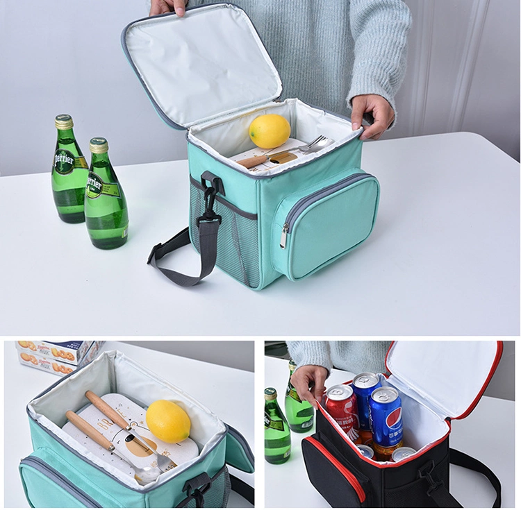 600d Oxford Shoulder Lunch Tote Bag Large Insulated Beer Cooler Bag