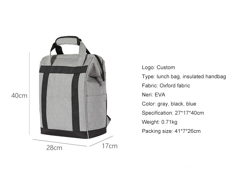 Promotional Cooler Backpack Food Lunch Bag