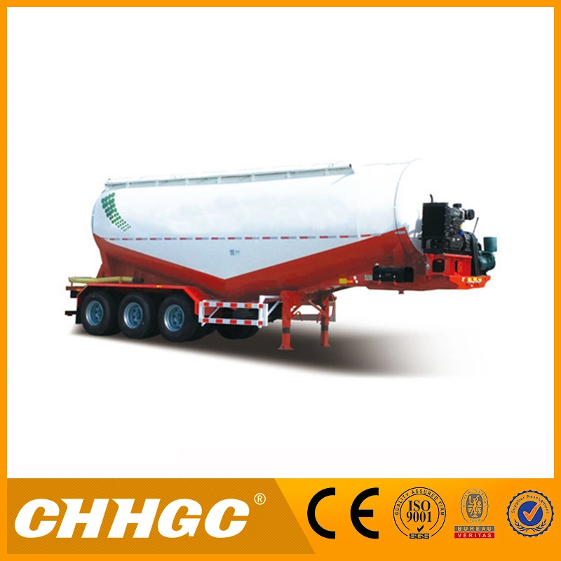 55cbm Cement Bulk Carriers Tanker Transport Truck Semi Trailer