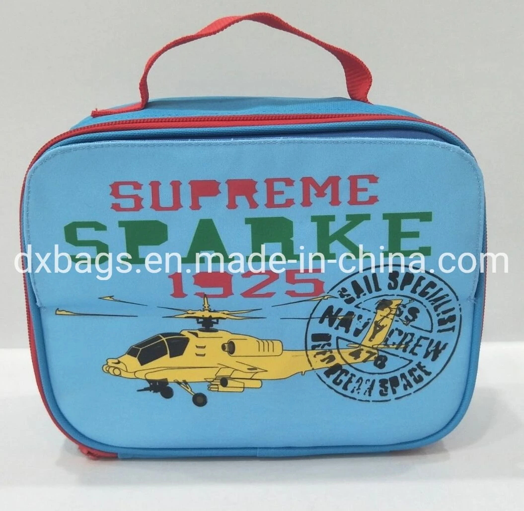 Portable Insulated Picnic Bag Oxford Lunch Box Bag Lunch Pack Ice Insulated Bag