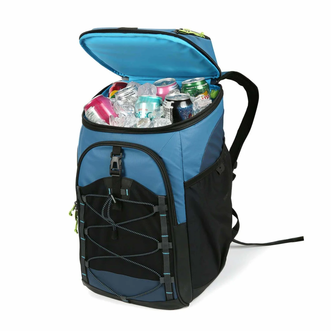 12 Can Ourtdoor Ice Freezable Insulated Backpack for Picnic