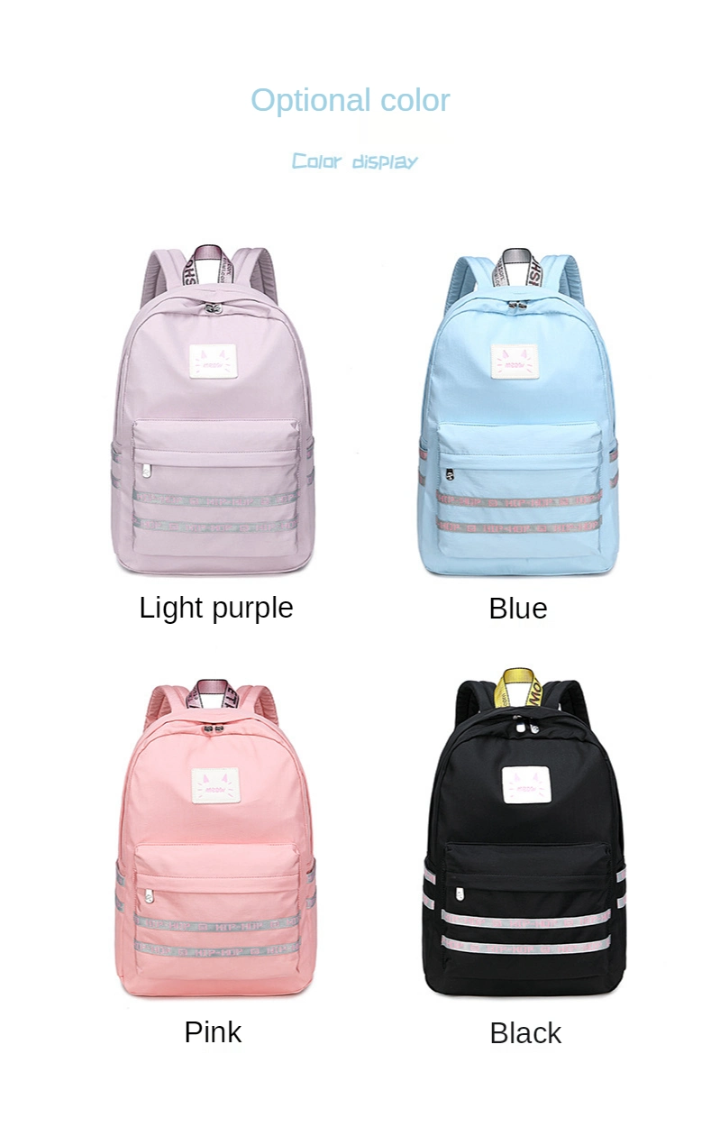 Wholesale School Bags Students Korean Campus Ins Wind Shoulder Bags Large Capacity Computer Bags Leisure Backpack