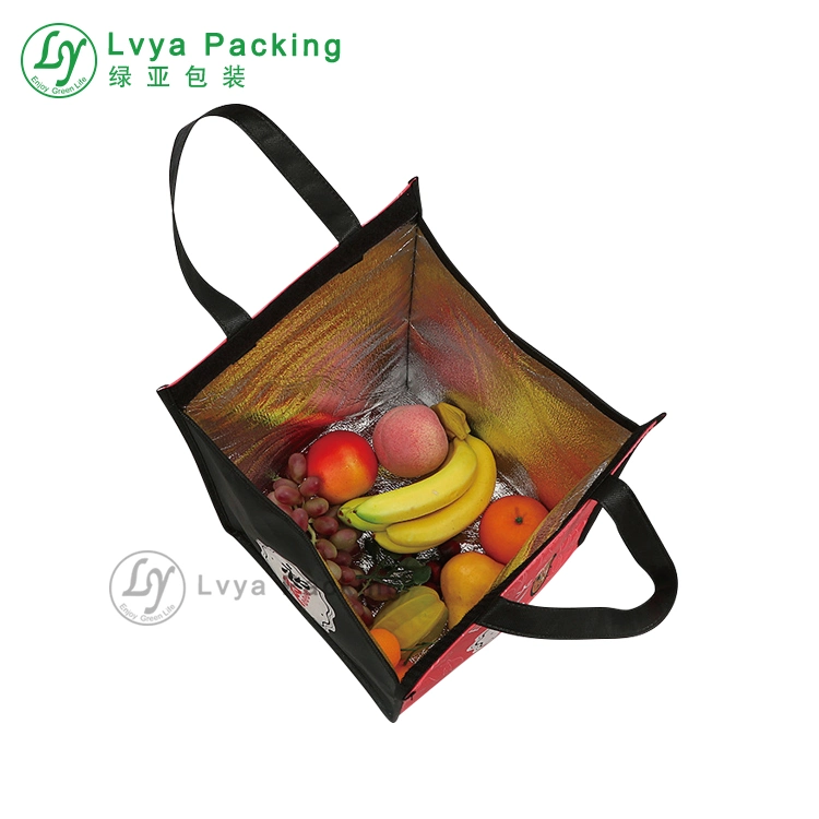 Comparesharehigh Quality Waterproof Lunch Box Insulated Convenient Carrying Lunch Keep Warm Bag for Taking Away Food