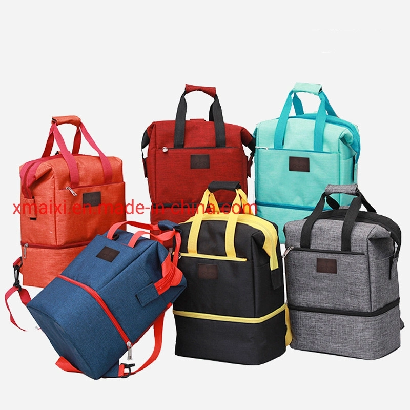 Picnic Handbag Thermal Insulated Cooler Backpack for Travel