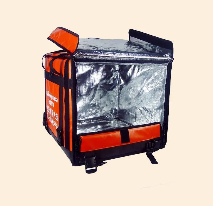 Heated Food Panda Delivery Bag with Tarpaulin 300d Material