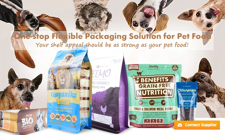 Hot Sale Laminated Plastic Bag Pet Food Bag