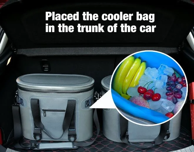 Leak-Proof Soft Pack Cooler Waterproof Insulated Soft Sided Cooler Bag