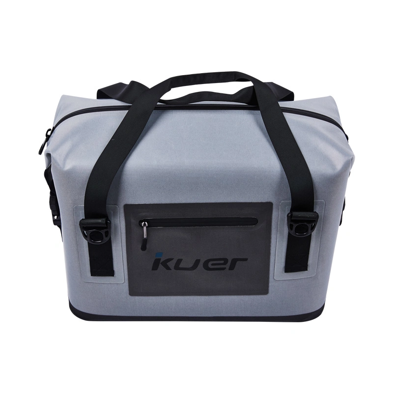 Kuer 24 Cans Waterproof Soft Cooler Bag Watertight Zipper