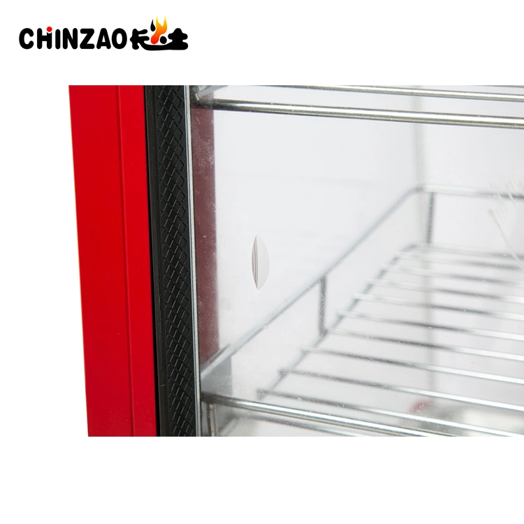 Commercial Countertop Food Pizza Pastry Warmer Wide Display Case