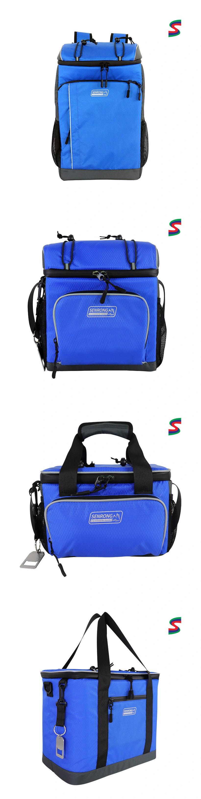 Soft Lunch Box High Quality Crossbody Cooler Bags for Beach, Hiking, Camping, Picnic Insulated Food Delivery Cooling Bags