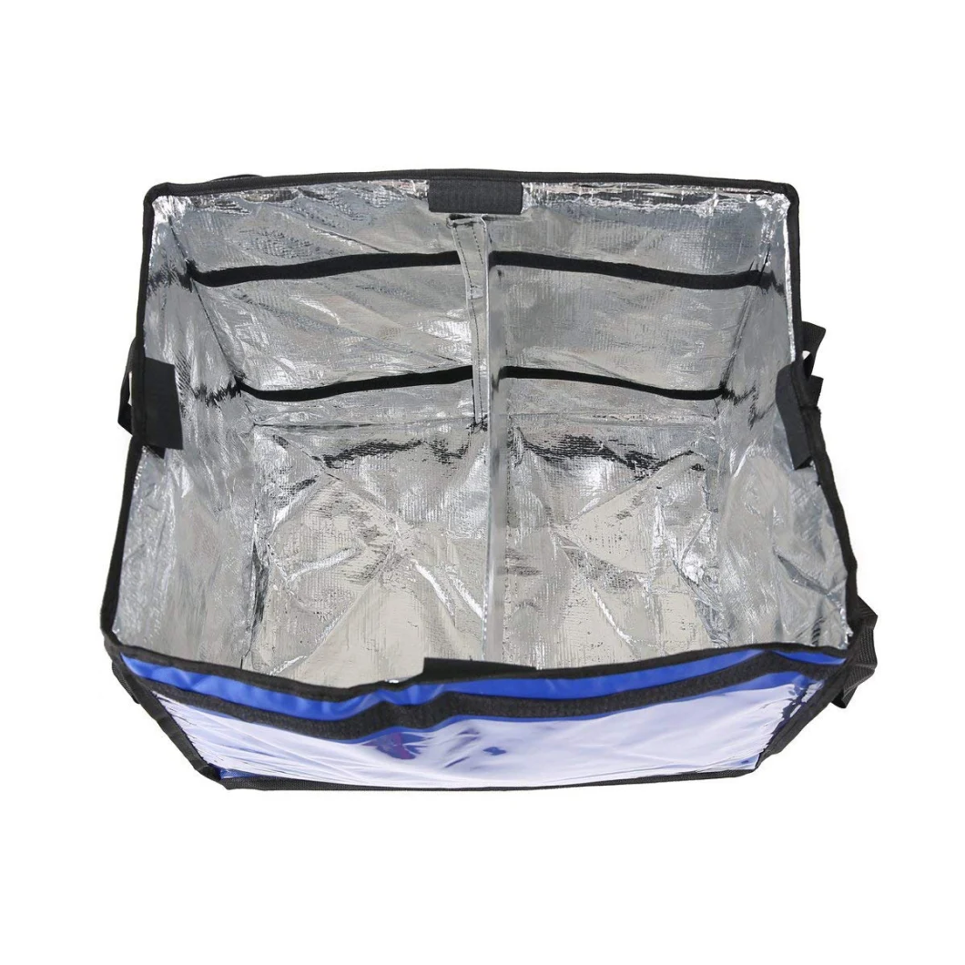 Waterproof Warm Food Professional Takeaway Bags Outdoor Picnic Insulation Tote Reusable Package Cooler Pouch Pizza Bag